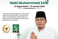 Flyer Ucapan Isra' Mi'raj 1446 H Elpisina